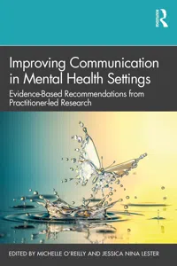 Improving Communication in Mental Health Settings_cover
