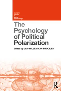 The Psychology of Political Polarization_cover