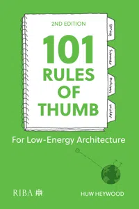 101 Rules of Thumb for Low-Energy Architecture_cover