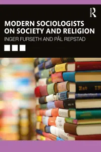Modern Sociologists on Society and Religion_cover