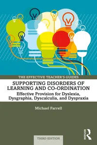 Supporting Disorders of Learning and Co-ordination_cover