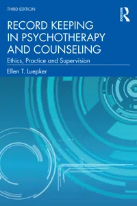 Record Keeping in Psychotherapy and Counseling_cover