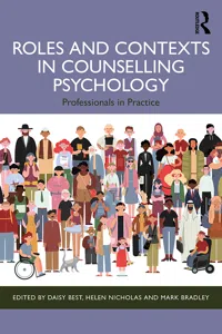 Roles and Contexts in Counselling Psychology_cover