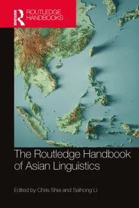 The Routledge Handbook of Asian Linguistics_cover