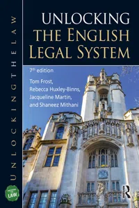 Unlocking the English Legal System_cover