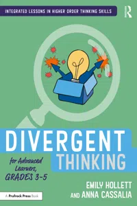 Divergent Thinking for Advanced Learners, Grades 3–5_cover