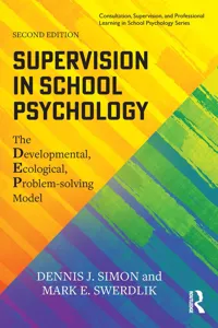 Supervision in School Psychology_cover