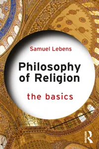 Philosophy of Religion: The Basics_cover
