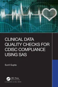 Clinical Data Quality Checks for CDISC Compliance Using SAS_cover