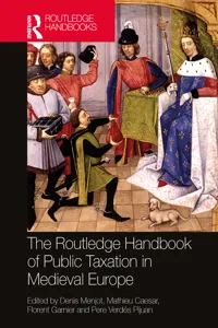 The Routledge Handbook of Public Taxation in Medieval Europe_cover