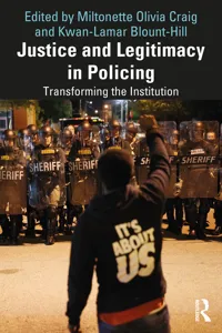 Justice and Legitimacy in Policing_cover