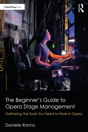 The Beginner's Guide to Opera Stage Management