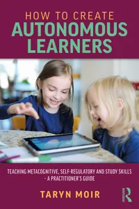 How to Create Autonomous Learners_cover