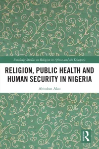 Religion, Public Health and Human Security in Nigeria_cover