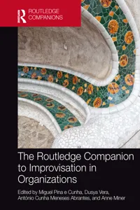 The Routledge Companion to Improvisation in Organizations_cover