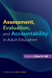 Assessment, Evaluation, and Accountability in Adult Education_cover