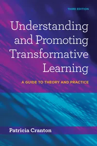 Understanding and Promoting Transformative Learning_cover