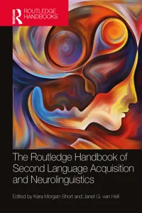 The Routledge Handbook of Second Language Acquisition and Neurolinguistics_cover