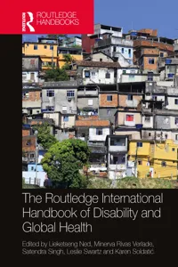 The Routledge International Handbook of Disability and Global Health_cover