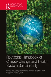 Routledge Handbook of Climate Change and Health System Sustainability_cover