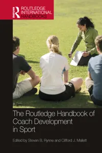 The Routledge Handbook of Coach Development in Sport_cover