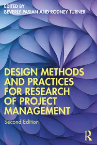 Design Methods and Practices for Research of Project Management_cover