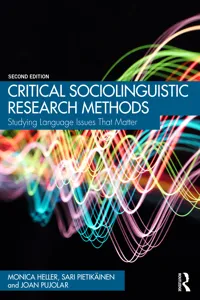 Critical Sociolinguistic Research Methods_cover