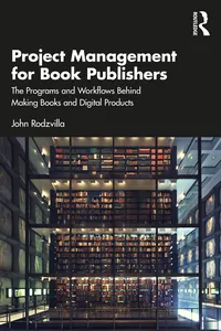 Project Management for Book Publishers_cover