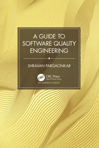 A Guide to Software Quality Engineering_cover