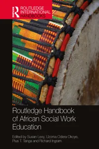 Routledge Handbook of African Social Work Education_cover