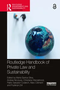 Routledge Handbook of Private Law and Sustainability_cover