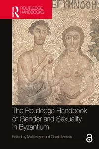 The Routledge Handbook of Gender and Sexuality in Byzantium_cover
