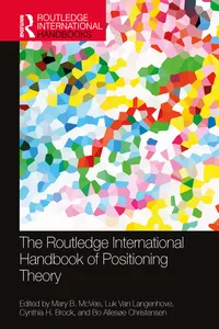 The Routledge International Handbook of Positioning Theory_cover