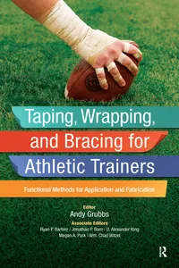 Taping, Wrapping, and Bracing for Athletic Trainers_cover