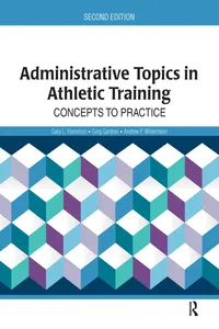 Administrative Topics in Athletic Training_cover