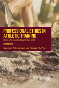 Professional Ethics in Athletic Training_cover