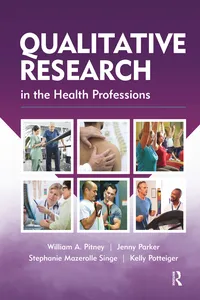 Qualitative Research in the Health Professions_cover