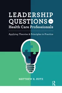 Leadership Questions for Health Care Professionals_cover