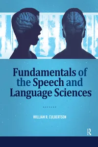 Fundamentals of the Speech and Language Sciences_cover