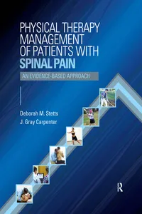 Physical Therapy Management of Patients with Spinal Pain_cover
