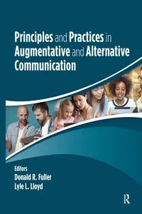 Principles and Practices in Augmentative and Alternative Communication_cover
