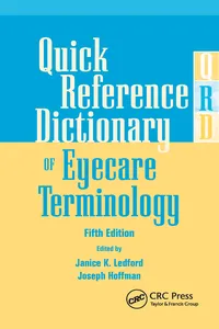 Quick Reference Dictionary of Eyecare Terminology_cover