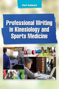 Professional Writing in Kinesiology and Sports Medicine_cover