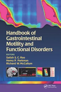 Handbook of Gastrointestinal Motility and Functional Disorders_cover