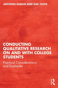 Conducting Qualitative Research on and with College Students_cover