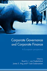 Corporate Governance and Corporate Finance_cover