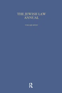Jewish Law Annual_cover