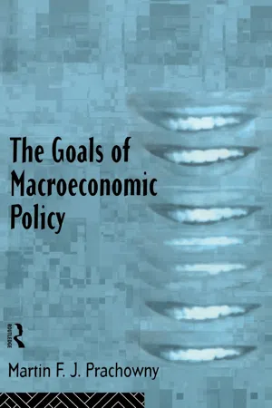 The Goals of Macroeconomic Policy