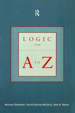 Logic from A to Z