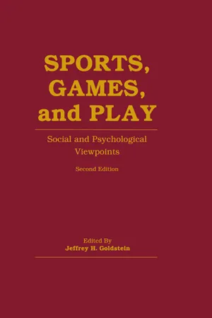 Sports, Games, and Play